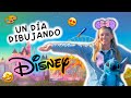 UN DÍA DIBUJANDO DISNEY 💖🏰🌈