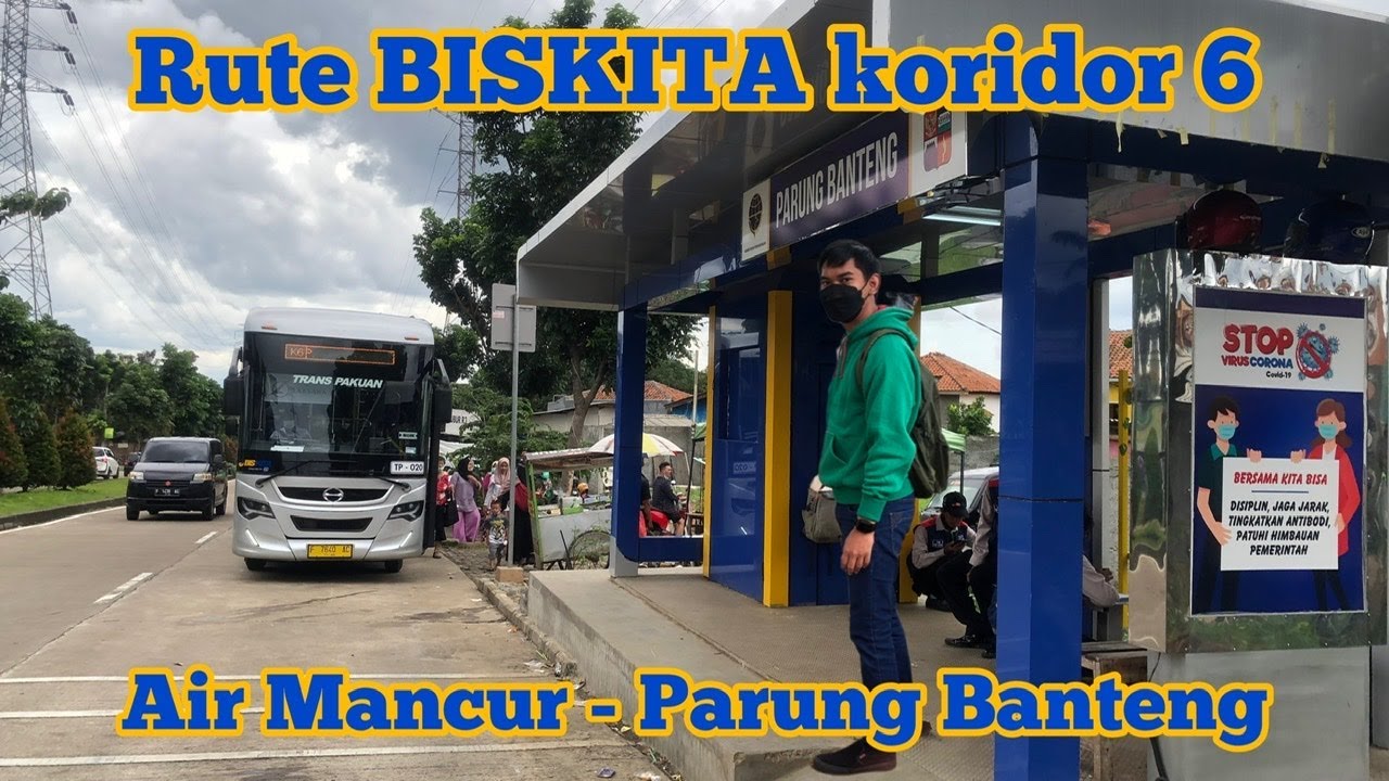 Biskita Trans Pakuan Bogor || Koridor 6 Rute Air Mancur - Parung ...