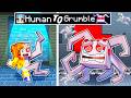 From HUMAN to GRUMBLE in Minecraft!