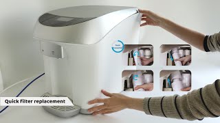 How to use RO UV hot and cold water purifier dispenser?