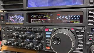 J5T  20m SSB   LONG PASS