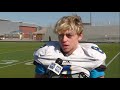 Brett Fuchs full interview at Homestead Spartans football practice at 10/11/23