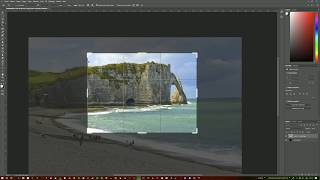 Photoshop CC - Recadrer et redimensionner une image en même temps