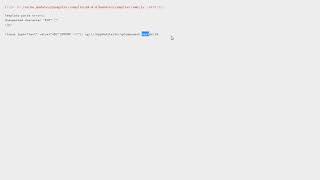 Template parse errors:Unexpected character "EOF"