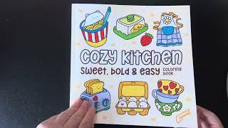 Cozy Kitchen Coloring Book by : Colored Caramel  | Flip Through