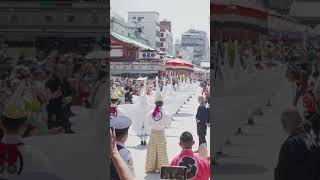 白鷺の舞 　浅草　仲見世通り　2024年4月14日（日）【浅草中屋】