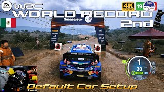 2nd WORLD RECORD - EA SPORTS WRC | San Diego - Mexico Ford Puma Rally | PXN V10 Gameplay