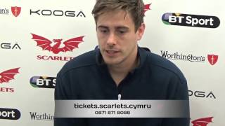 Scarlets TV: Aled Thomas yn edrych ymlaen at gêm Ulster