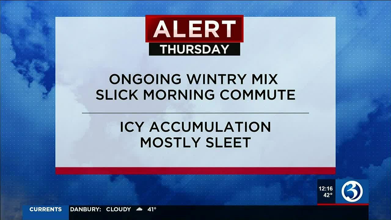 FORECAST: Wintry Mix Expected On Thursday - YouTube