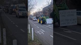 11.01.2024 Heidelberg Bismarckplatz Bauern-Demo, Bauernprotest, Bauern gehn auf die Straße