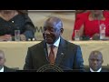 live south african president gives annual address amid trump row