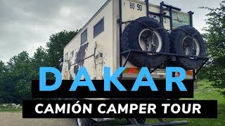 Dakar motorhome truck! Van Tour