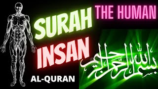 Surah Insan (الدَّهْرِ) "Man - The Human" | Quran Recitation Beautiful Voice