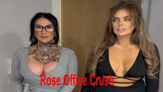 Rose Office Crush: British plus Size Curvy Model \u0026 Instagram Influencer | Bio, Wiki, Facts,Update