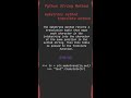 maketrans & translate Python String Methods