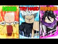 20 Different Types Of Players in Roblox Saitama Battlegrounds..