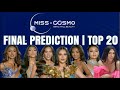 Miss Cosmo 2024 | Final Top Picks | Top 20