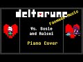 Deltarune Chapter 2 UST - Vs. Susie and Ralsei V2 (Piano Cover)