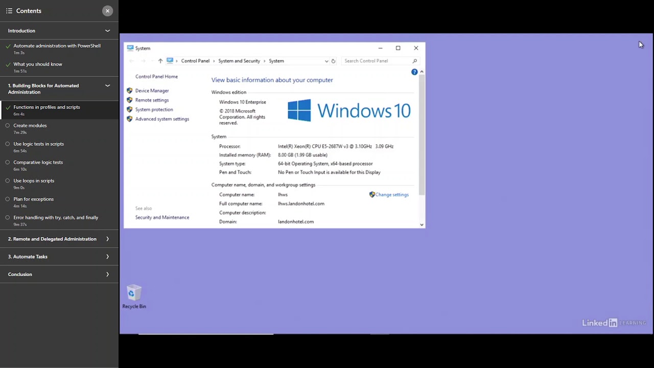 Powershell Automating Administration Youtube