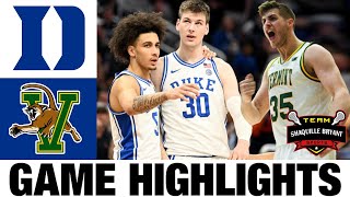 #4 Duke vs Vermont Highlights | 2024 NCAA Men's Basketball Championship | Colleg