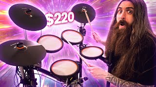 The CHEAPEST Electronic Drum Kit I’ve Ever Played