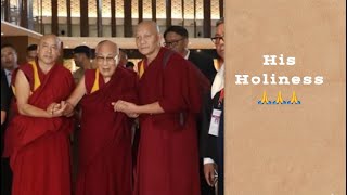 His Holiness The 14th Dalai Lama in Bangalore 🙏|| Feeling Blessed 🥹   #hisholiness  #blessed