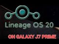 INSTALLATION VIDEO OF ANDROID 13 ON GALAXY J7 PRIME (UNCUT).