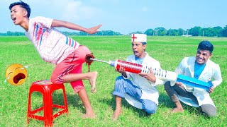 Top New Funny Video 2022 Injection Wala Comedy Video New Funny Doctor Ep 48 By  @Family Fun Tv