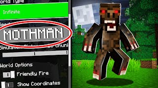 Do NOT Use The MOTHMAN Seed in Minecraft..