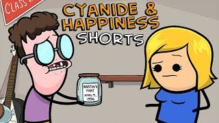 Fart In A Jar Martin Goes To College - Cyanide & Happiness Shorts