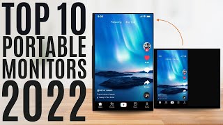 Top 10: Best Portable Touchscreen Monitors of 2022 / IPS Monitor for Xbox PS4 Nintendo Switch Laptop