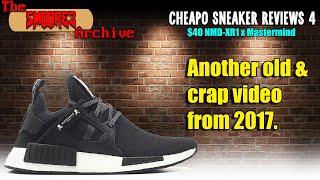 THE SMOOREZ ARCHIVE: Cheapo Sneaker Reviews 4 - The $40 DHGate Adidas NMD x Mastermind Reps (Part 1)