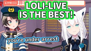 Shirakami Fubuki, arrested for intent to kidnap lolis [ENG Subbed Hololive]