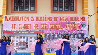 Ampati St claret school|| Inauguration programme new building