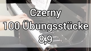 【チェルニー100番】8番,9番 Czerny【大人ピアノ】【14日間猛練習】ツェルニー