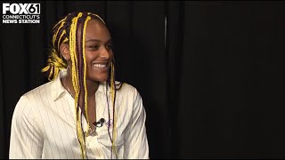 UConn's Aaliyah Edwards speaks at Big East Media Day | Full Interview