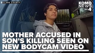 New video shows woman's arrest on charges she killed her 4-year-old son