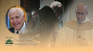 Memorial service tribute in honor of Frank E. Kozel