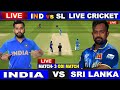 🔴 Live: IND Vs SL, 3rd ODI | Live Scores & Commentary | India Vs Sri Lanka | 1st Innings