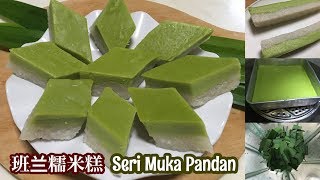 Kuih Seri Muka Pandan Recipe ❤️ 班兰糯米糕 简单做法 | How to Make