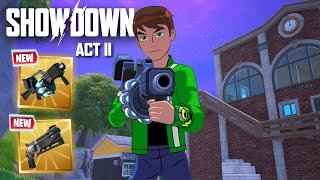 NEW BEN 10 Skin + NEW Recon Scanner is INSANE! (Fortnite Season 2)