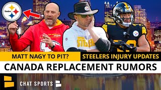 SPICY Steelers Rumors: Matt Canada Replacement Ideas + Huge Steelers Injury News ft. Najee Harris