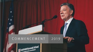 Juan Manuel Santos at Harvard Kennedy School Graduation Address