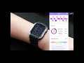 skmei 380mah waterproof smartwatch u0026 heart rate monitor