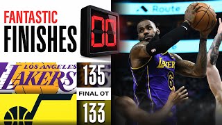 WILD OVERTIME ENDING! Lakers vs Jazz | April 4, 2023