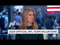 cnbc s 2024 official nfl team valuations here s how the franchises stack up