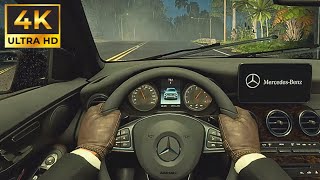 Comfortable Rainy Driving: Elegant & Smooth 4K60FPS Gameplay