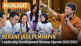 Belajar sambil praktik langsung - Highlight Leadership Development 2022/2023