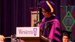 Western Convocation - June 14, Indira Samarasekera