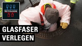 Wie wird Glasfaser verlegt? Schnelles Internet durch NetCologne Glasfaserausbau